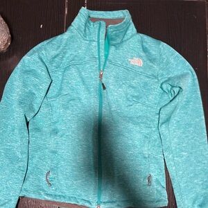 The North Face Women’s Full Zip Fleece Jacket Teal